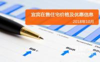 2018年10月 宜宾主要在售楼盘价格一览