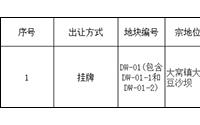 2月28日，高县国土资源局挂牌出让1宗土地