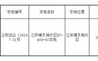 7月23日，江安迎来一宗滨江地块，起拍价9323万？