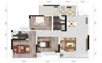 建面89㎡实享103㎡，宜宾叙州世纪城D1户型简析