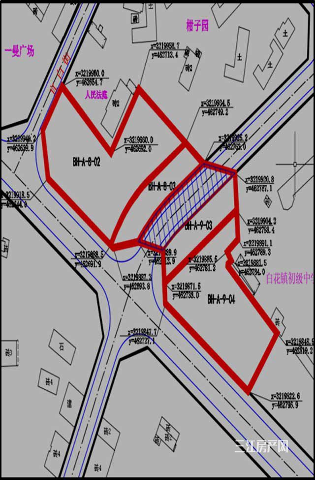 翠屏区白花规划图图片