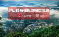 合计约73亩！屏山县将于8月14日出让这两宗商住用地