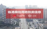 8月20日，临港经开区公开拍卖1宗约89亩居住用地