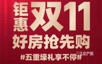 好房抢先购！鸿山·翡丽双11五重壕礼享不停！