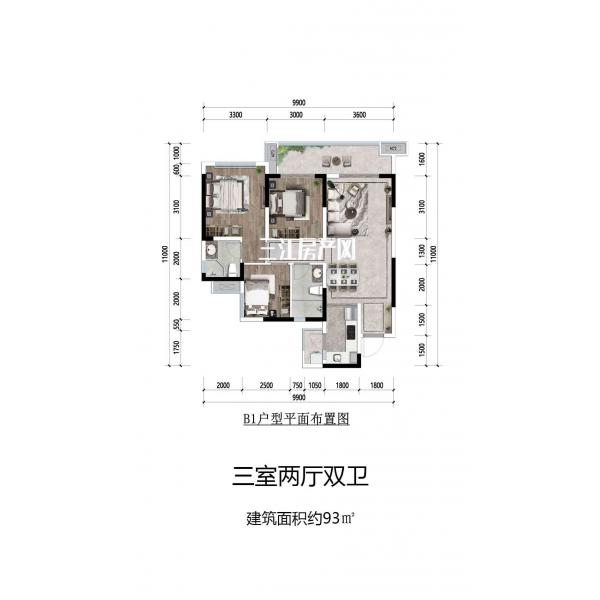 B1户型