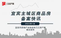 1146套，价升量跌！宜宾主城1月备案出炉，速看各盘详情