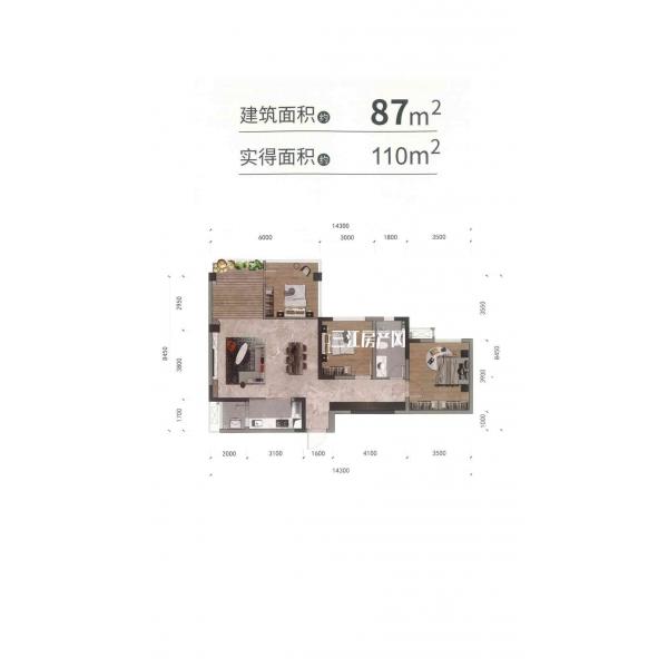 A户型奇数层